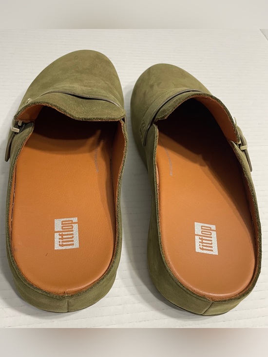 Fit-Flop SHUV BUCKLE-STRAP NUBUCK CLOG size 9 main image 8
